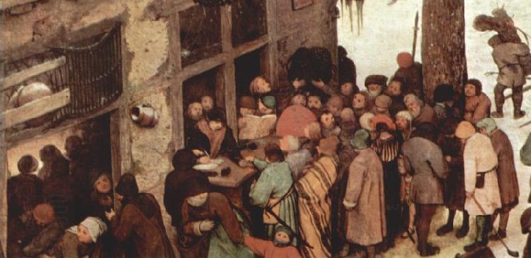 Pieter Bruegel the Elder Volkszahlung zu Bethlehem China oil painting art